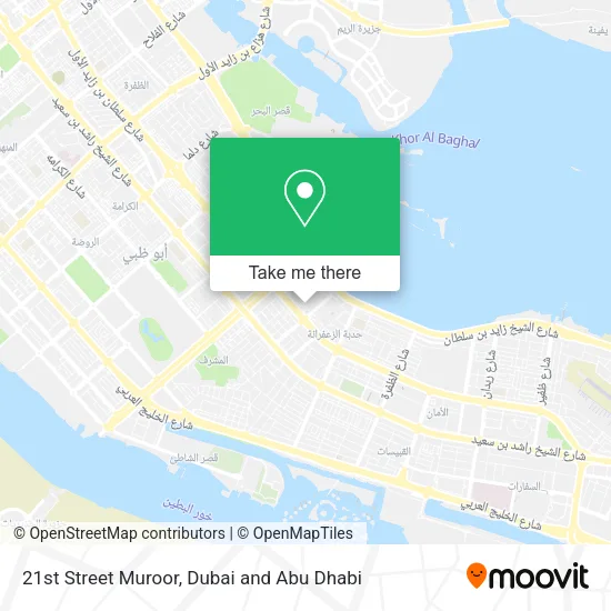 21st Street Muroor map
