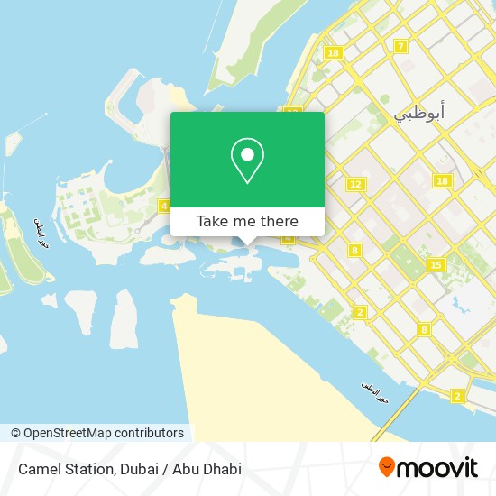 Camel Station map