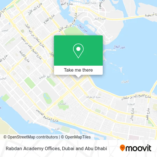 Rabdan Academy Offices map