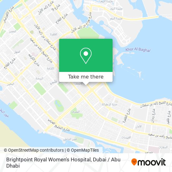 Brightpoint Royal Women's Hospital map