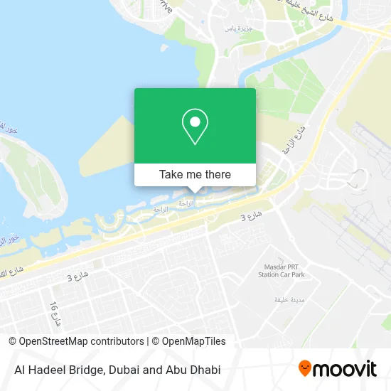 Al Hadeel Bridge map