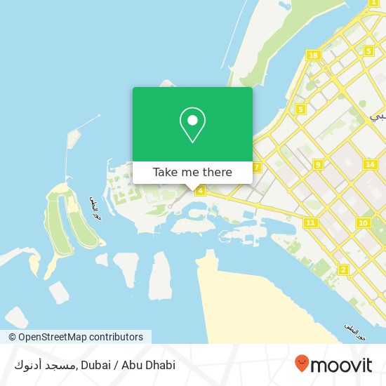 مسجد أدنوك map