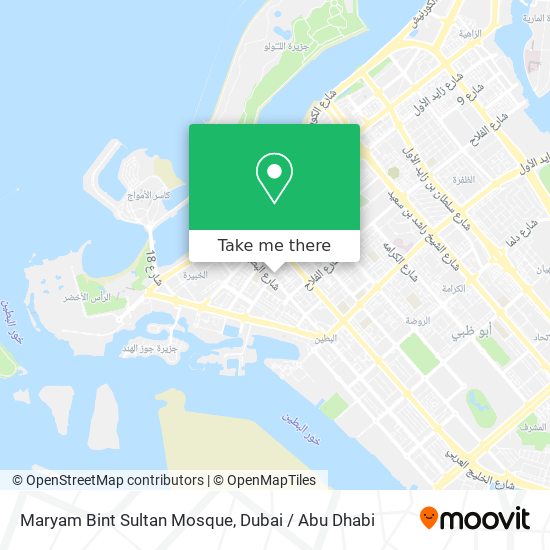 Maryam Bint Sultan Mosque map