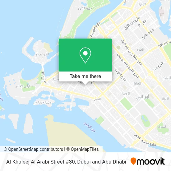 Al Khaleej Al Arabi Street #30 map