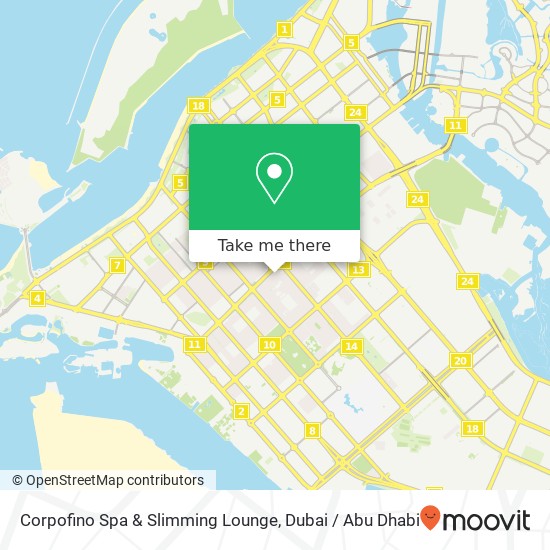 Corpofino Spa & Slimming Lounge map