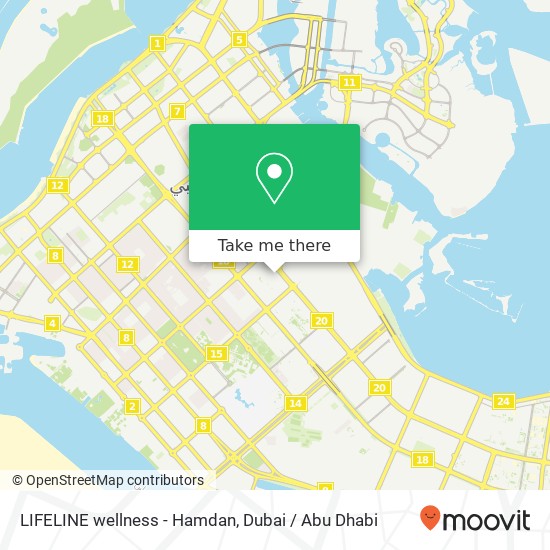 LIFELINE wellness - Hamdan map