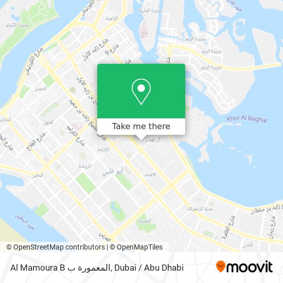 Al Mamoura B المعمورة ب map