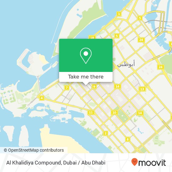 Al Khalidiya Compound map