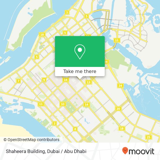 Shaheera Building map