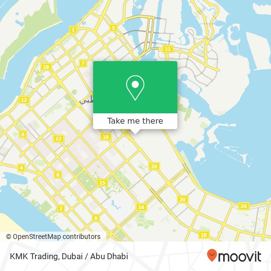 KMK Trading map