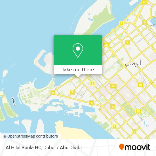 Al Hilal Bank- HC map