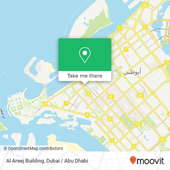 Al Areej Building map