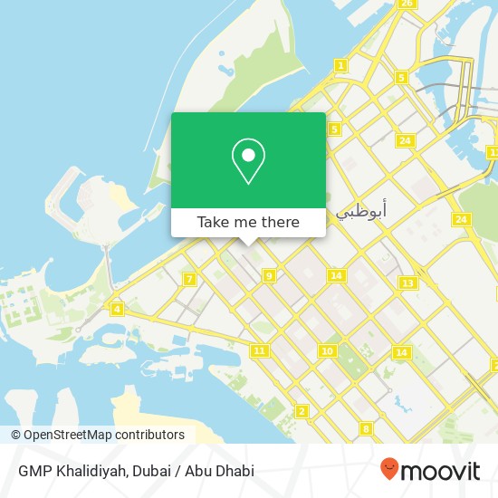 GMP Khalidiyah map