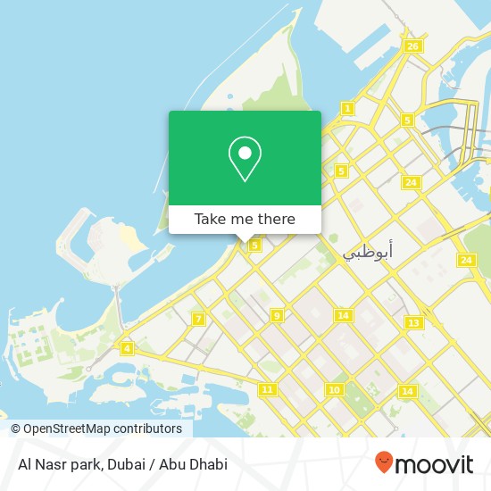 Al Nasr park map