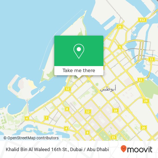 Khalid Bin Al Waleed 16th St. map