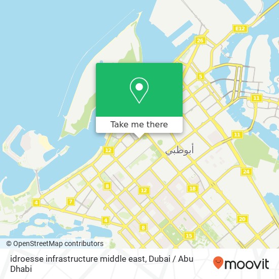 idroesse infrastructure middle east map