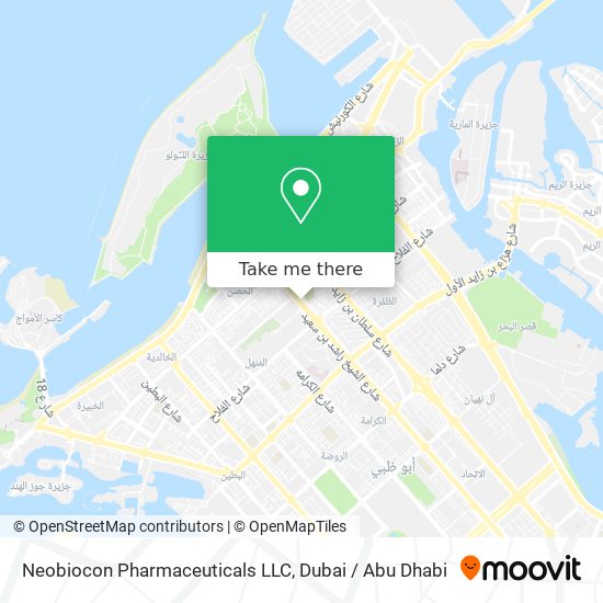 Neobiocon Pharmaceuticals LLC map