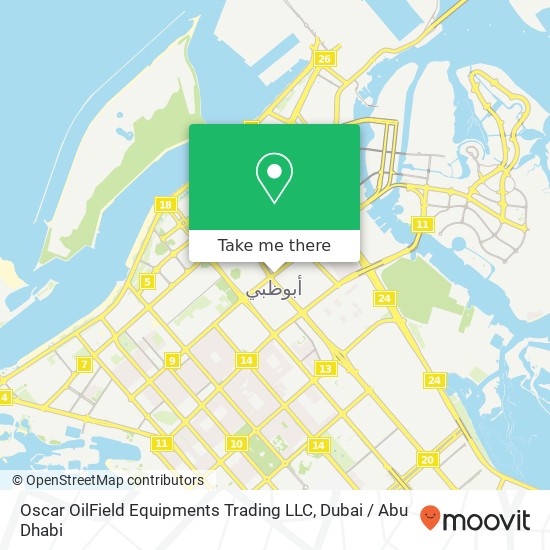 Oscar OilField Equipments Trading LLC map