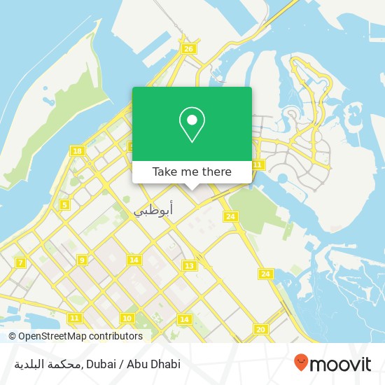 محكمة البلدية map