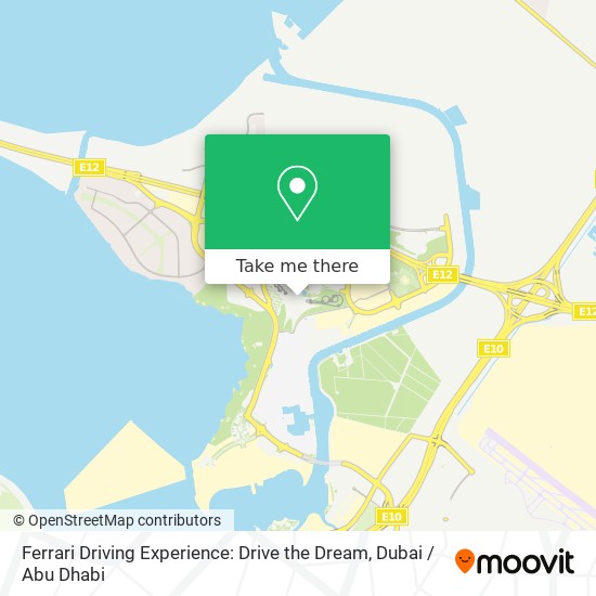 Ferrari Driving Experience: Drive the Dream map