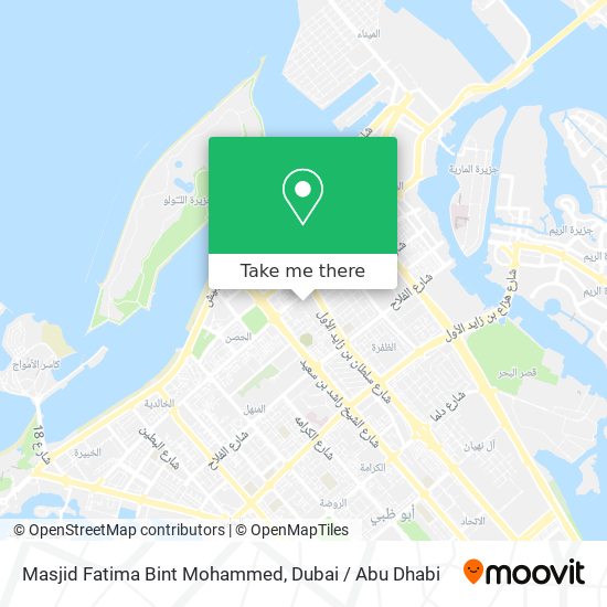 Masjid Fatima Bint Mohammed map