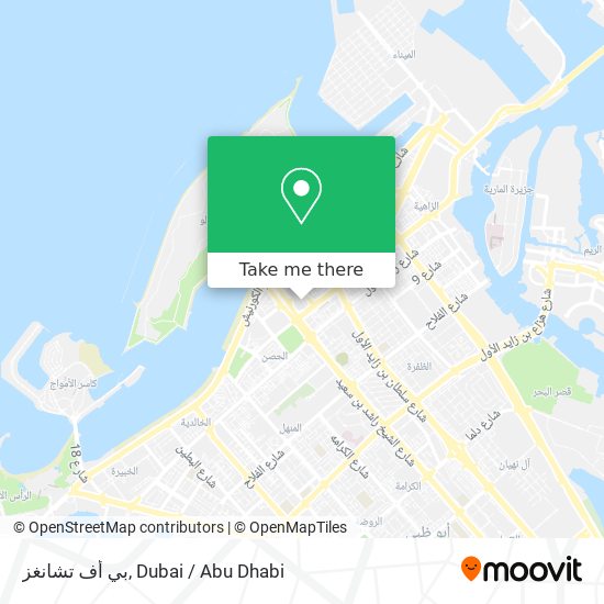 بي أف تشانغز map