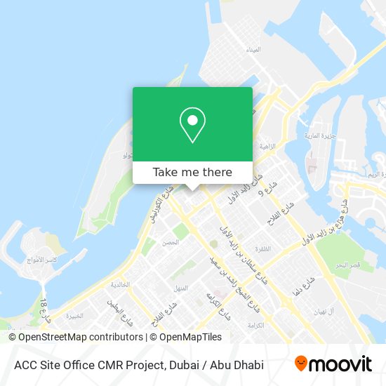 ACC Site Office CMR Project map