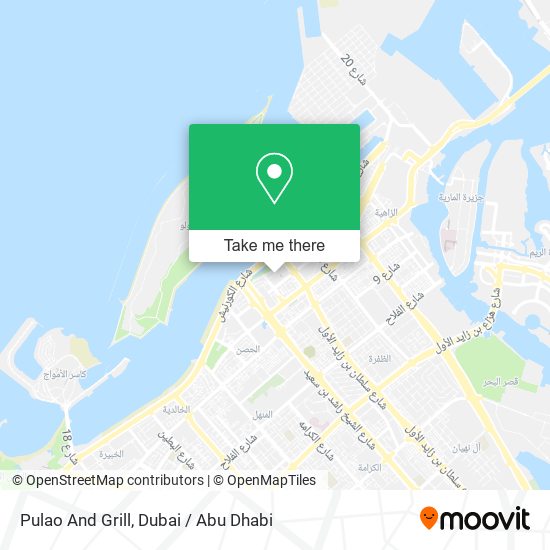 Pulao And Grill map
