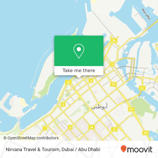 Nirvana Travel & Tourism map