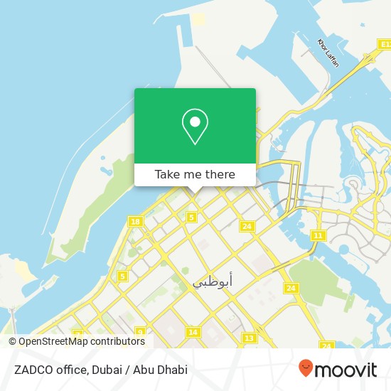 ZADCO office map