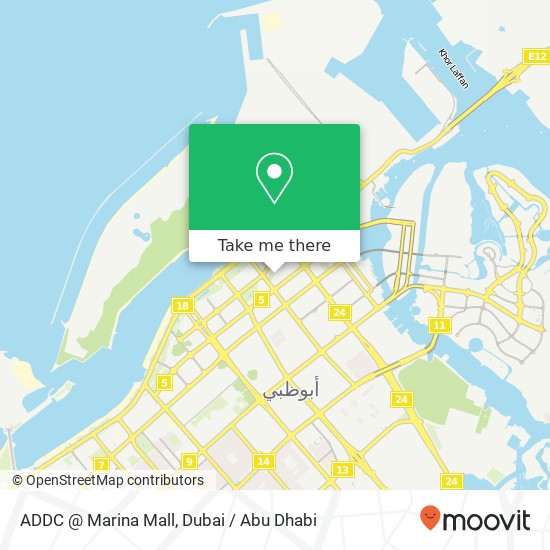 ADDC @ Marina Mall map