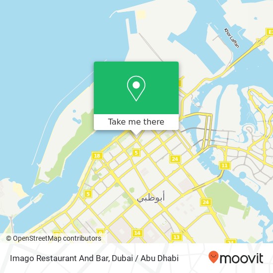Imago Restaurant And Bar map