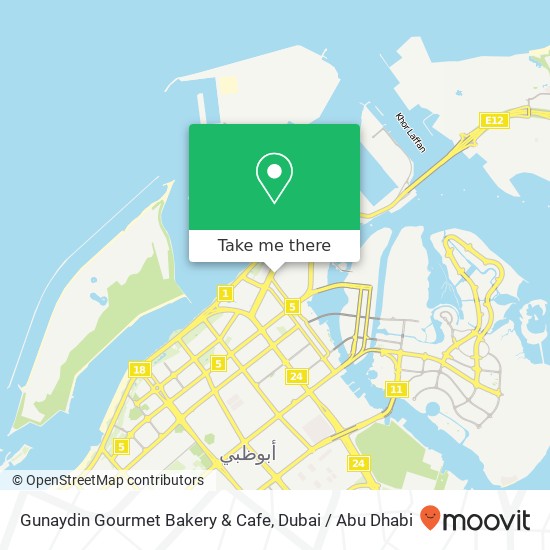 Gunaydin Gourmet Bakery & Cafe map