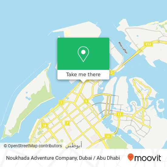 Noukhada Adventure Company map