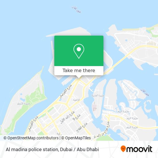 Al madina police station map