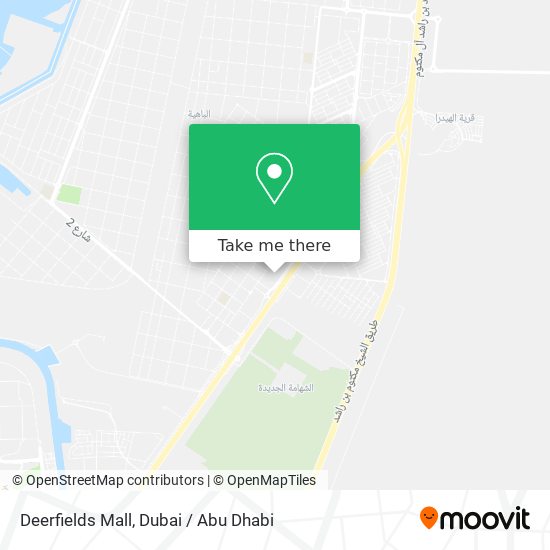 Deerfields Mall map