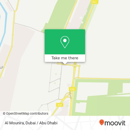 Al Mounira map
