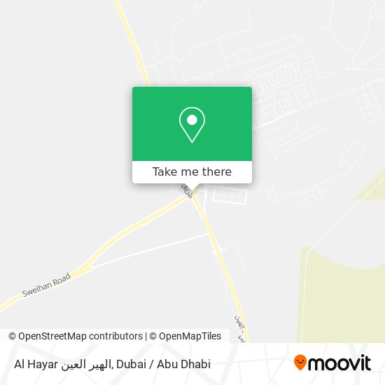 Al Hayar الهير العين map