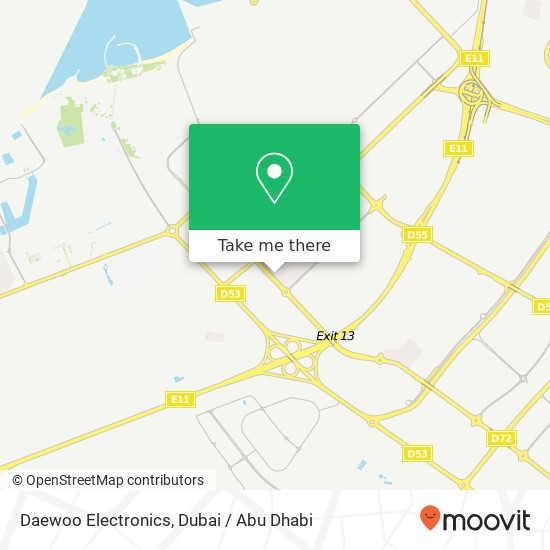 Daewoo Electronics map
