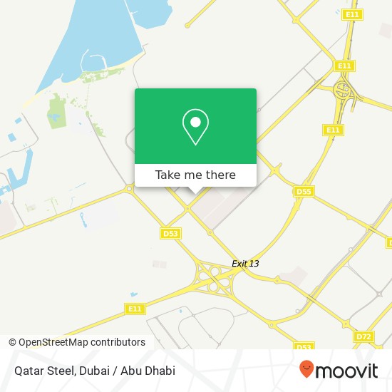 Qatar Steel map