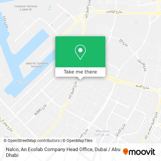 Nalco, An  Ecolab Company Head Office map