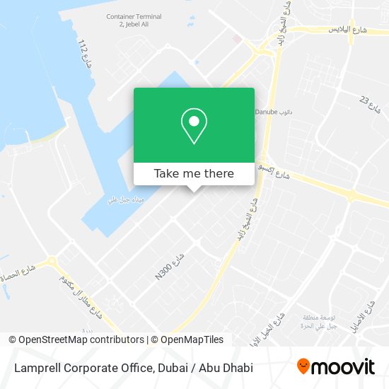 Lamprell Corporate Office map