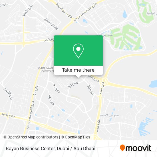 Bayan Business Center map