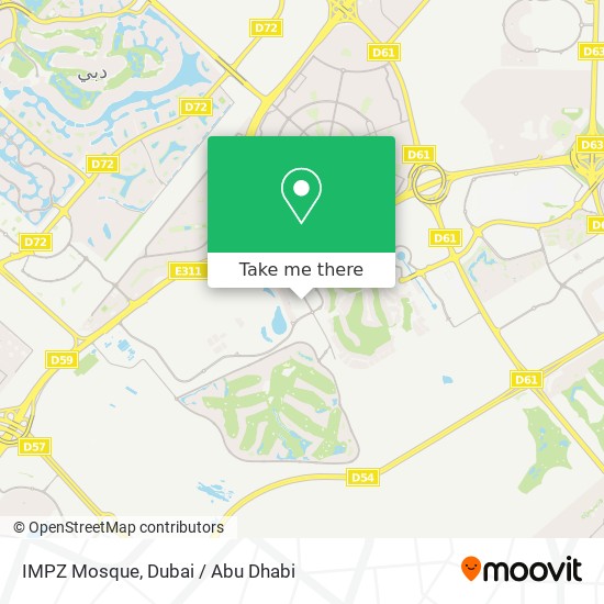 IMPZ Mosque map