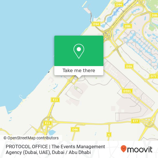 PROTOCOL OFFICE | The Events Management Agency (Dubai, UAE) map