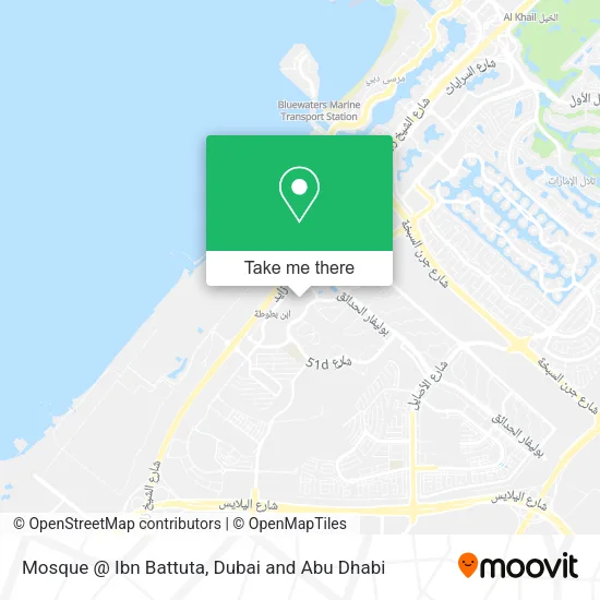 Mosque @ Ibn Battuta map
