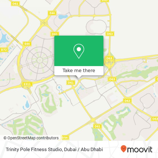 Trinity Pole Fitness Studio map