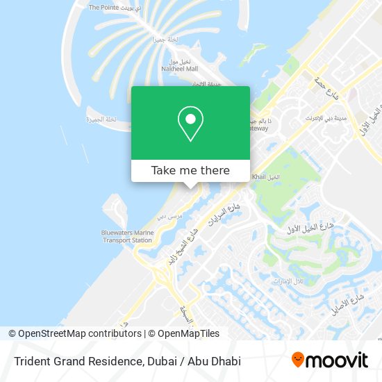 Trident Grand Residence map