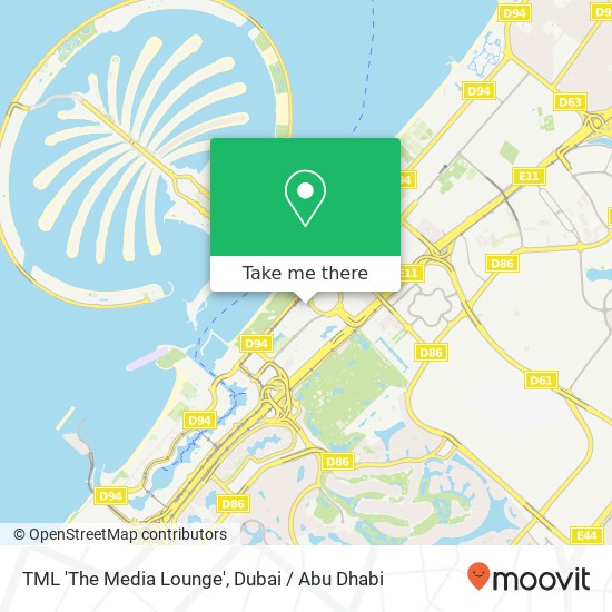 TML 'The Media Lounge' map