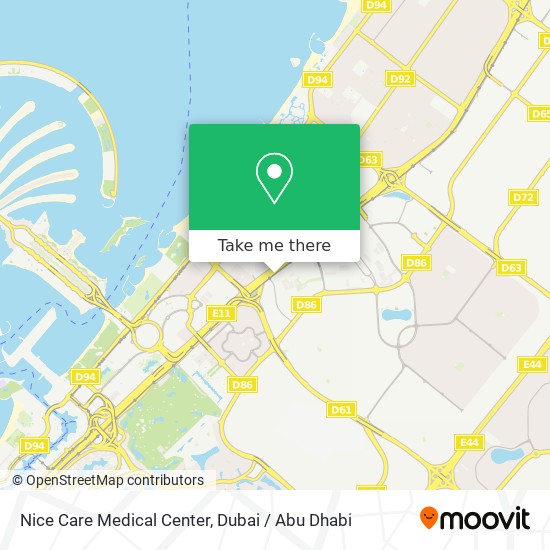 Nice Care Medical Center map
